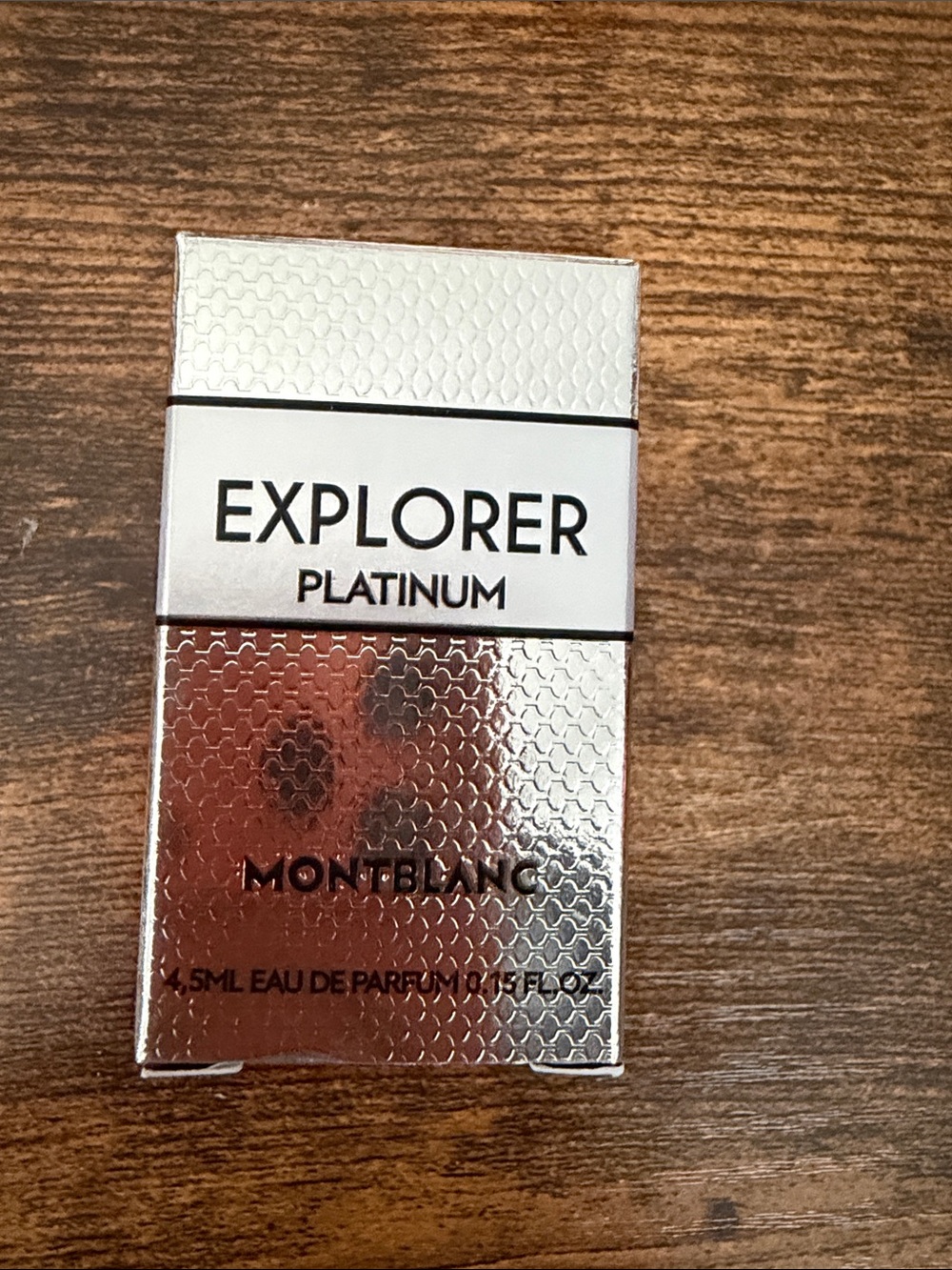 Montblanc Explorer Platinum - Silver Metallic Packaging
